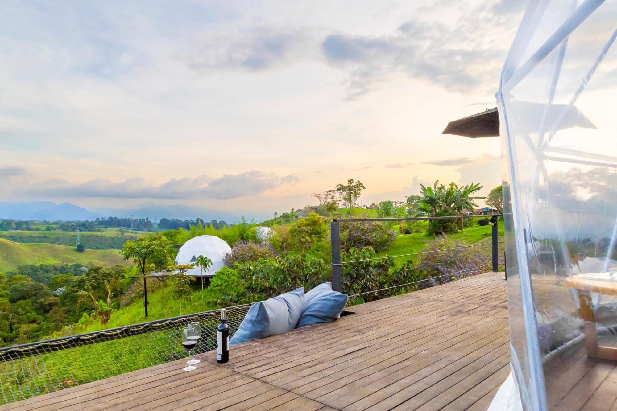 Ecohotel Monte Tierra Habitaciones Y Glamping Filandia Exterior foto