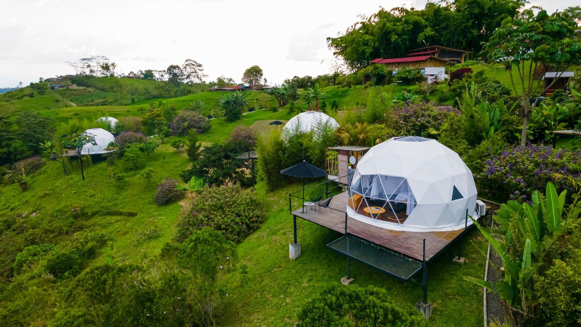 Ecohotel Monte Tierra Habitaciones Y Glamping Filandia Exterior foto
